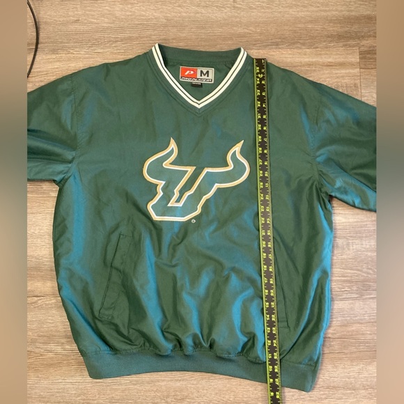 Vtg Pro Player USF BULLS University South Florida Scout Jacket Pullover Medium - Picture 7 of 10